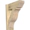Ekena Millwork Funston Slat Rough Sawn Outlooker, Douglas Fir, 8"W x 22"D x 26"H OUT08X22X26FST06RDF - alternate 1